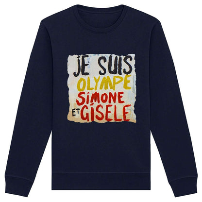 Sweat-Shirt Premium Féministe - Olympe, Simone et Gisele LES COLLEUSES féministe