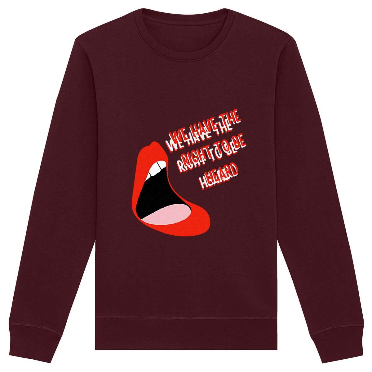 Sweat-Shirt Premium Féministe - We Have The Right To Be Heard LES COLLEUSES féministe