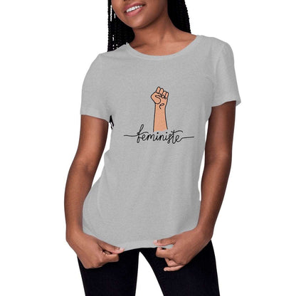 T-Shirt Féministe - Féministe Poing LES COLLEUSES féministe