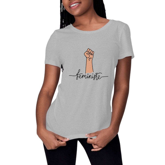 T-Shirt Féministe - Féministe Poing LES COLLEUSES féministe