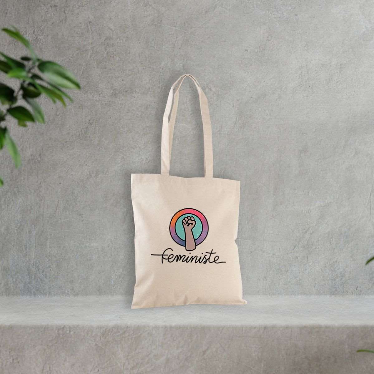 Tote bag Féministe - Féministe Symbol LES COLLEUSES féministe