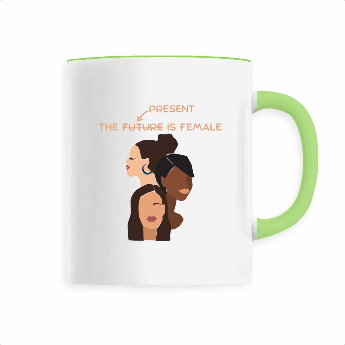 Mug Féministe - The Present Is Female