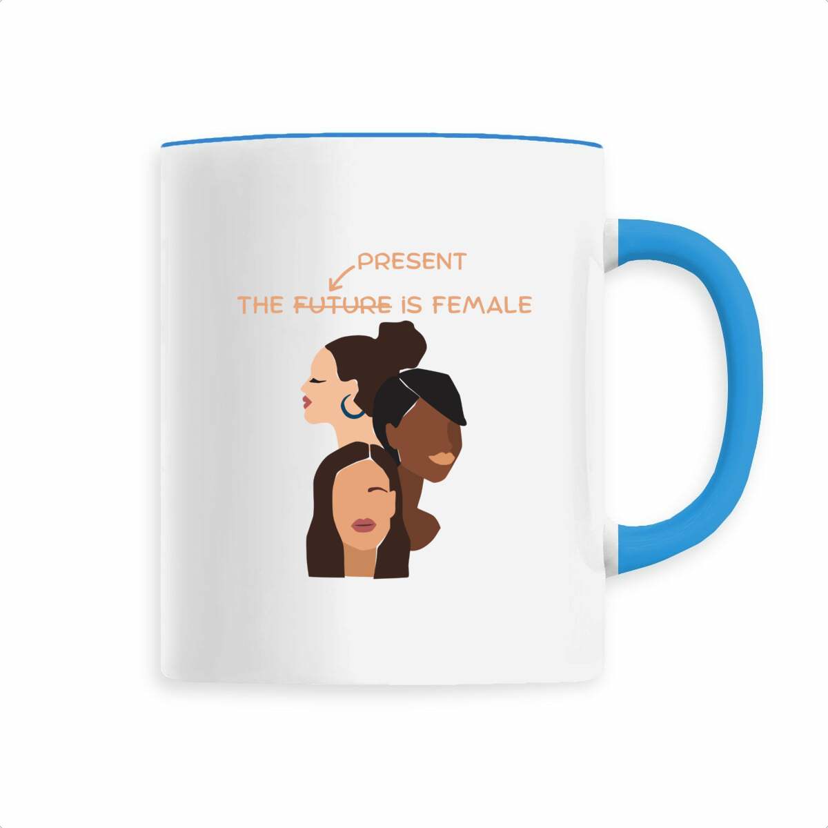 Mug Féministe - The Present Is Female