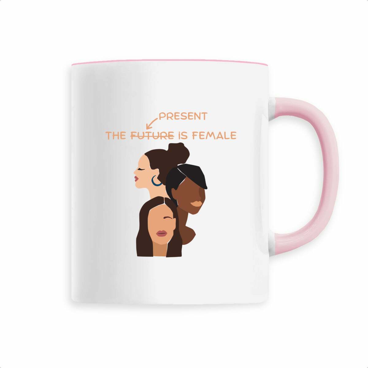 Mug Féministe - The Present Is Female