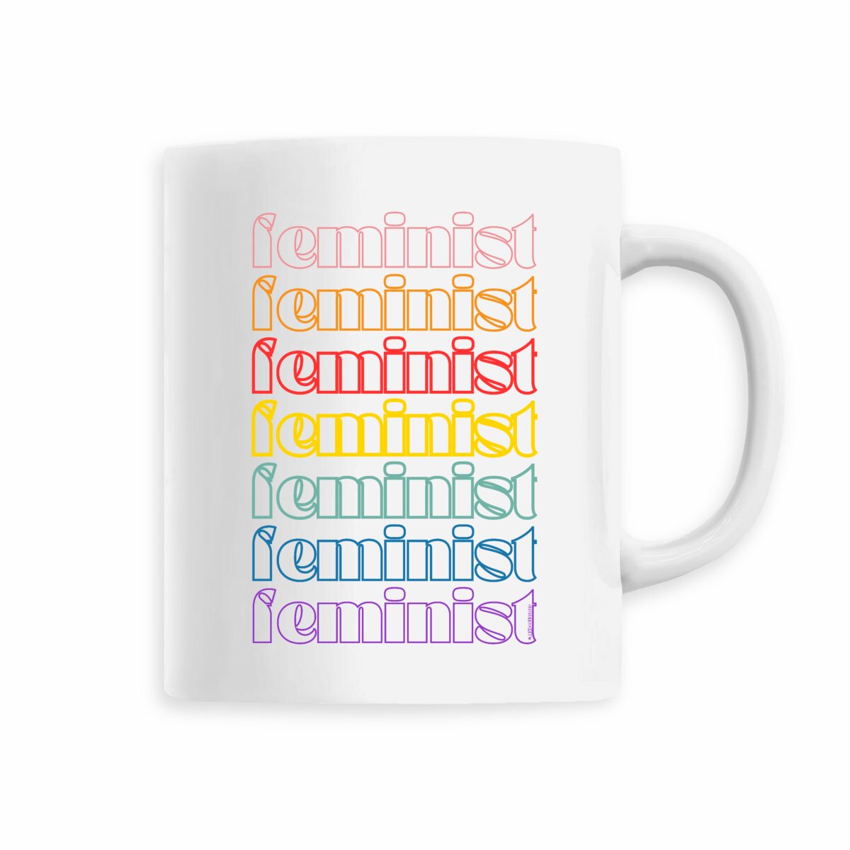 Mug Féministe - Feminist Multi Color