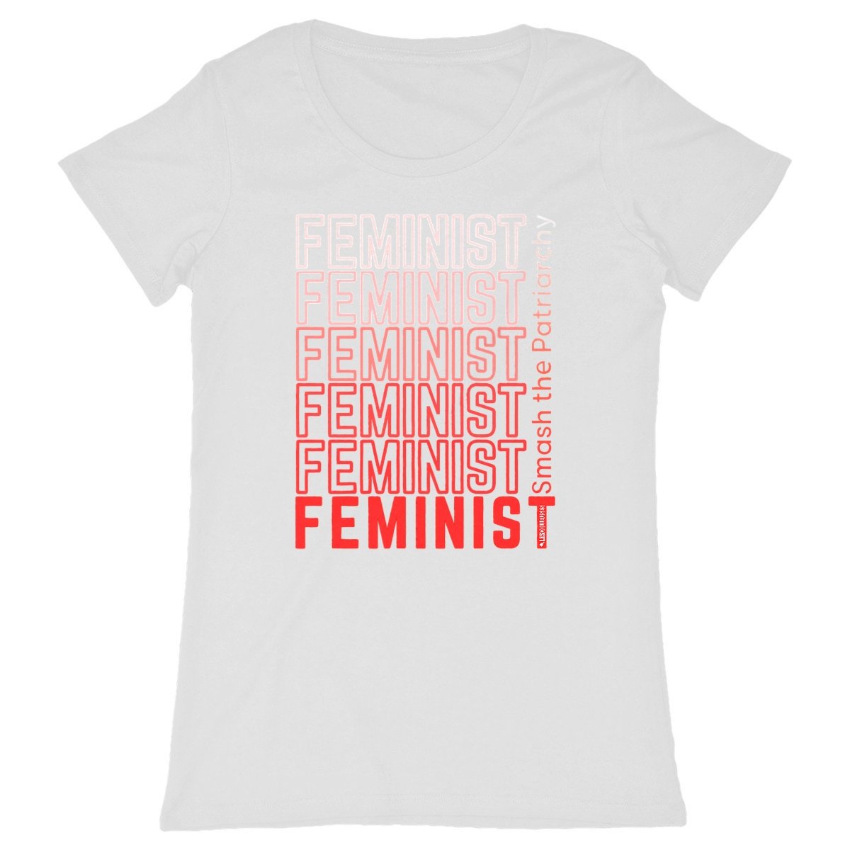 T-Shirt Col Rond - Feminist Smash The Patriarchy