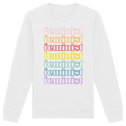 Sweat-Shirt Premium - Multi Feminist Pink