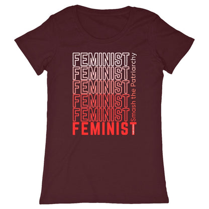 T-Shirt Col Rond - Feminist Smash The Patriarchy