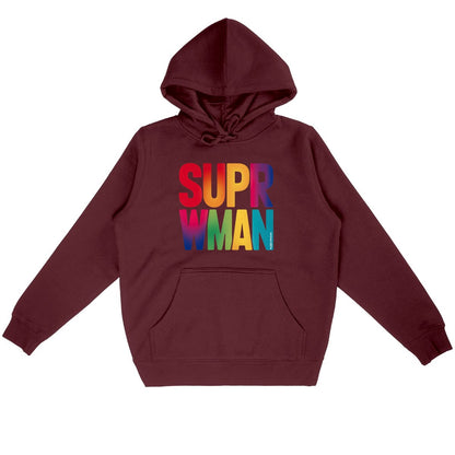 Sweat à capuche Féministe - SUPER WOMAN