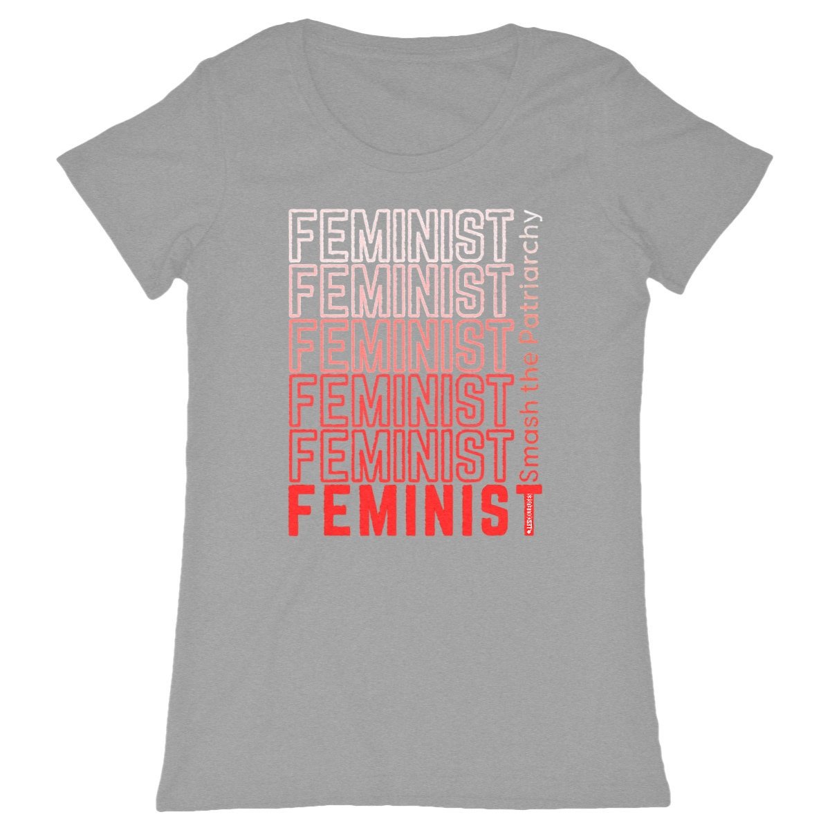 T-Shirt Col Rond - Feminist Smash The Patriarchy