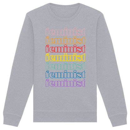 Sweat-Shirt Premium - Multi Feminist Pink