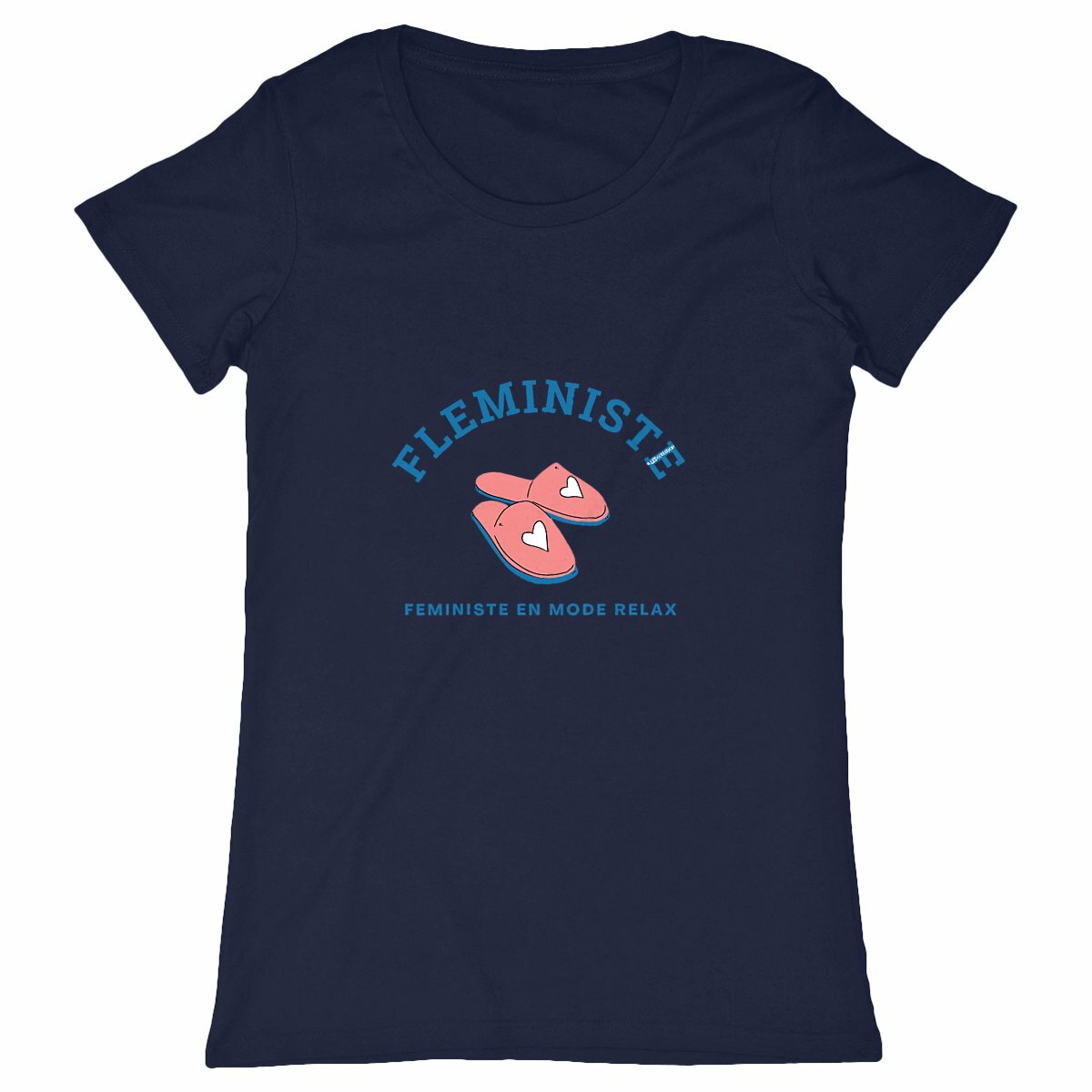 T-Shirt Col Rond - Fleministe