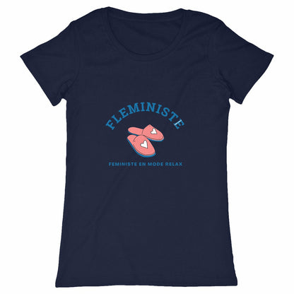 T-Shirt Col Rond - Fleministe