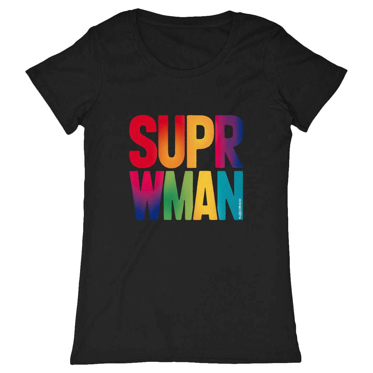 T-Shirt Col Rond - SUPER WOMAN