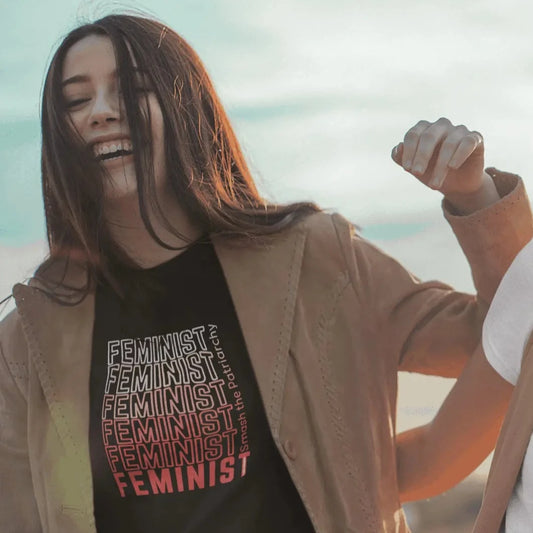 T-Shirt Féministe - Feminist Smash The Patriarchy