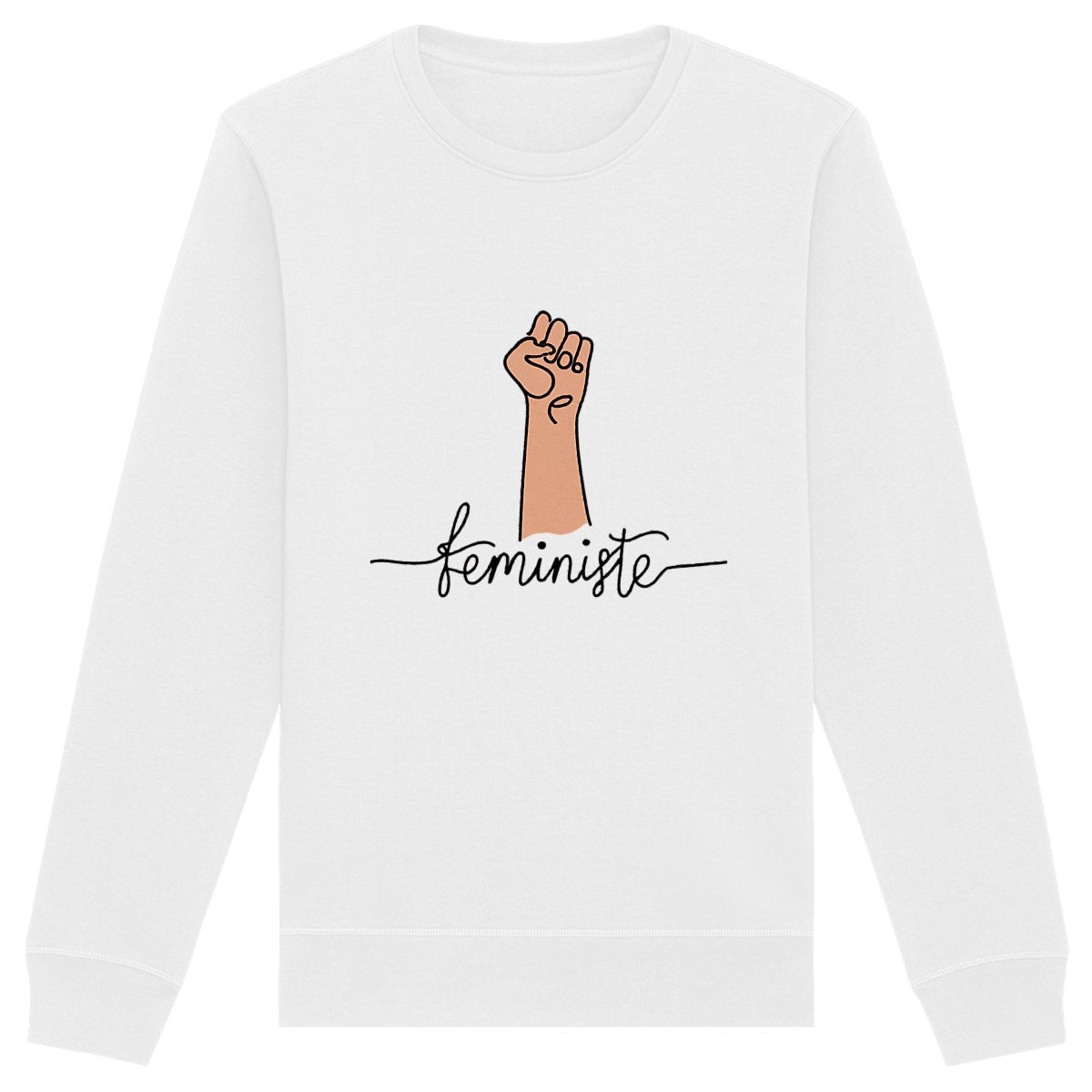 Sweat-Shirt Premium Féministe - Féministe Poing LES COLLEUSES féministe