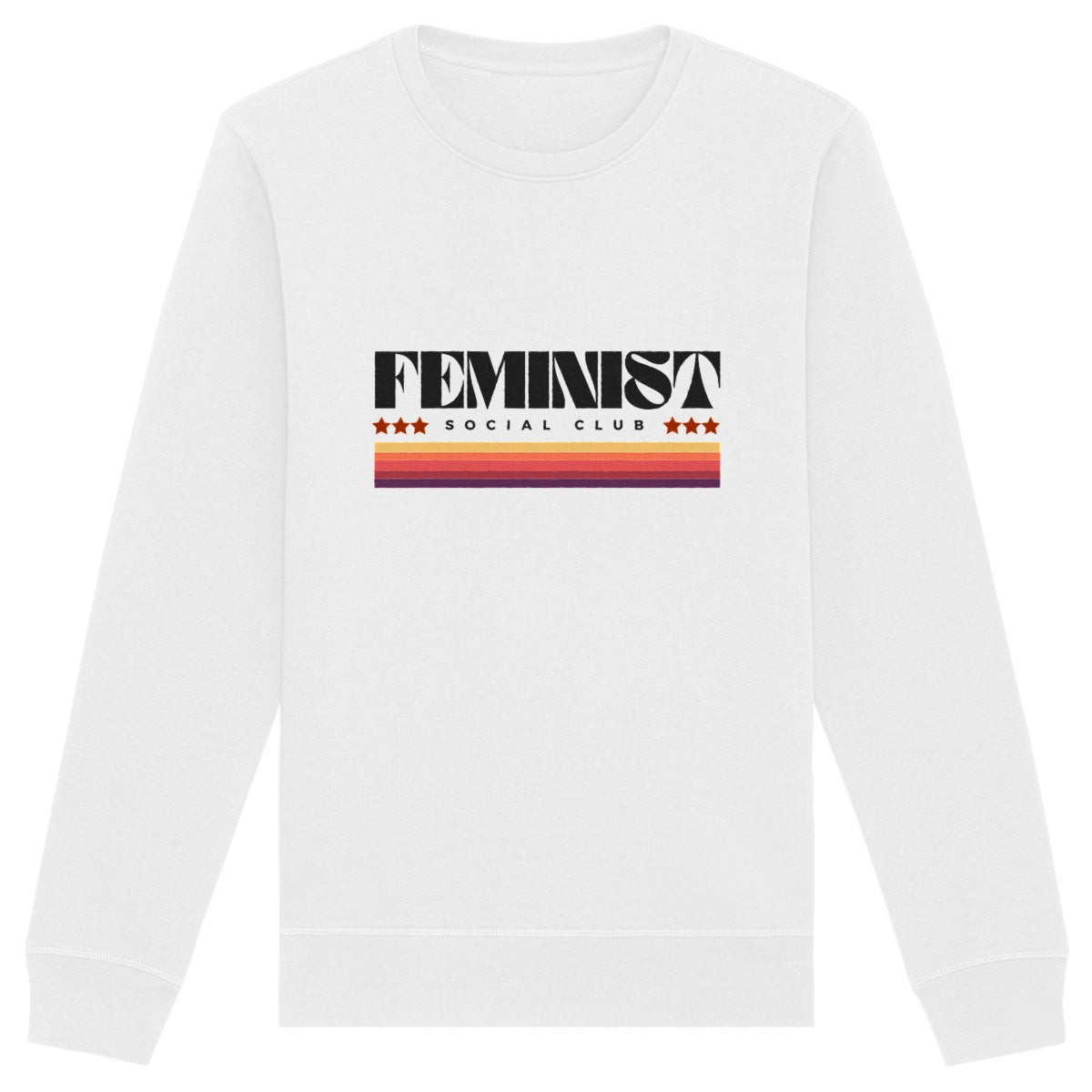 Sweat-Shirt Premium Féministe - Feminist Social Club LES COLLEUSES féministe