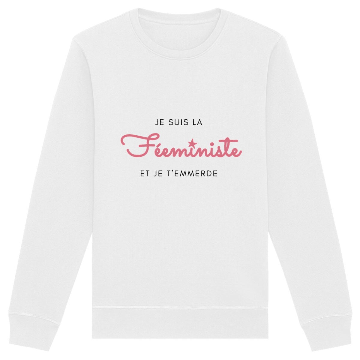 Sweat-Shirt Premium Féministe - Je suis la Féeministe LES COLLEUSES féministe