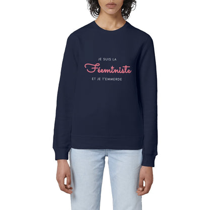 Sweat-Shirt Premium Féministe - Je suis la Féeministe LES COLLEUSES féministe