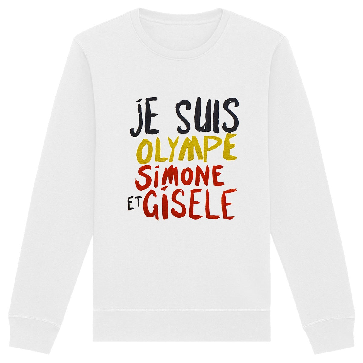 Sweat-Shirt Premium Féministe - Olympe, Simone et Gisele LES COLLEUSES féministe