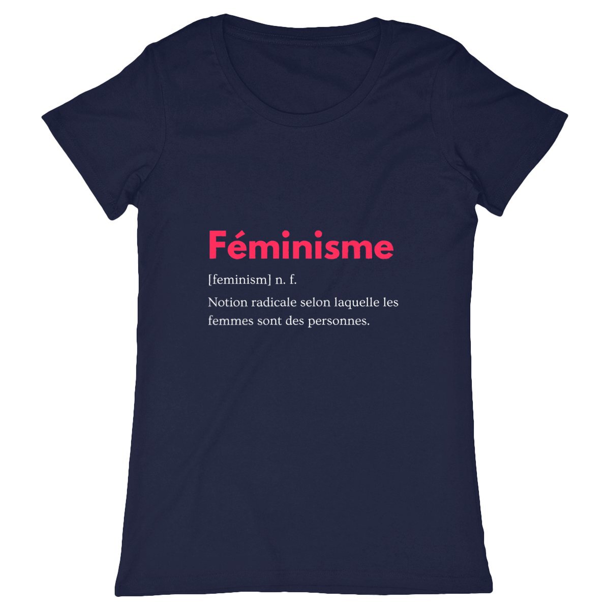 T-Shirt Féministe - Definition Féminisme LES COLLEUSES féministe