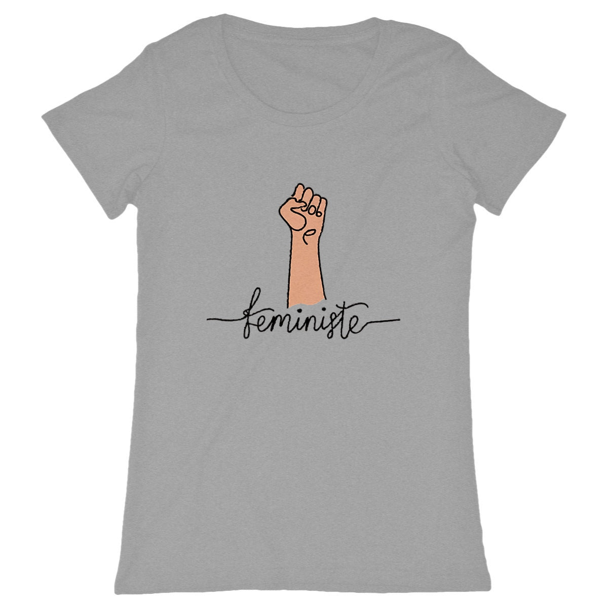 T-Shirt Féministe - Féministe Poing LES COLLEUSES féministe