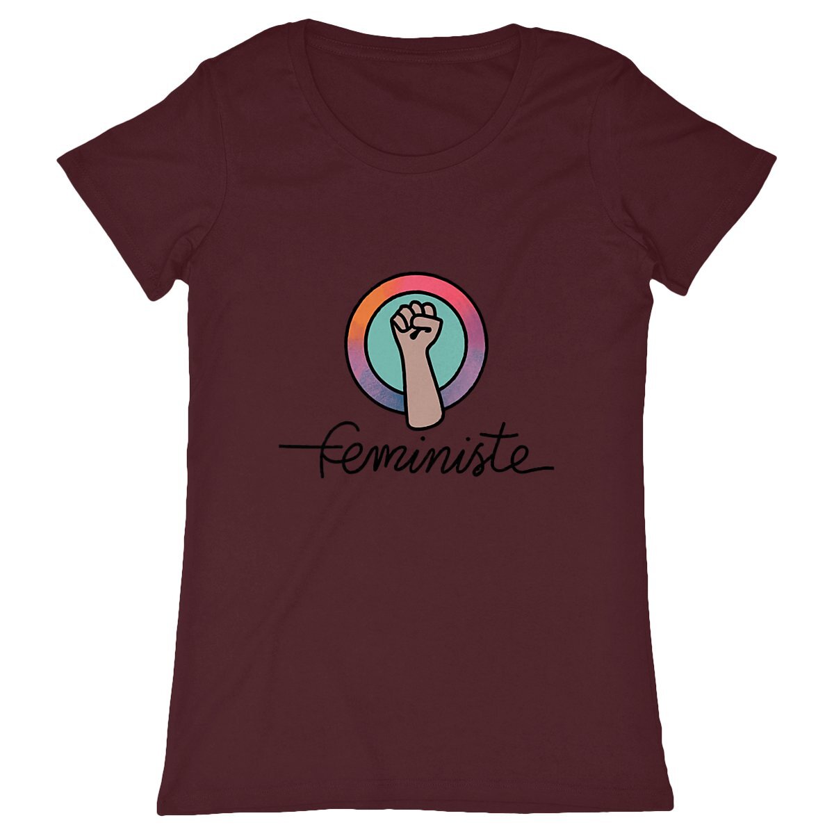 T-Shirt Féministe - Féministe Symbole LES COLLEUSES féministe