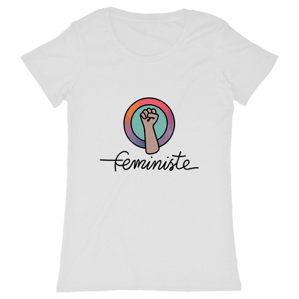 T-Shirt Féministe - Féministe Symbole LES COLLEUSES féministe