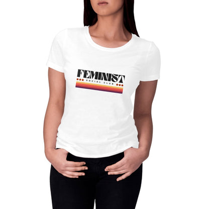 T-Shirt Féministe - Feminist Social Club LES COLLEUSES féministe