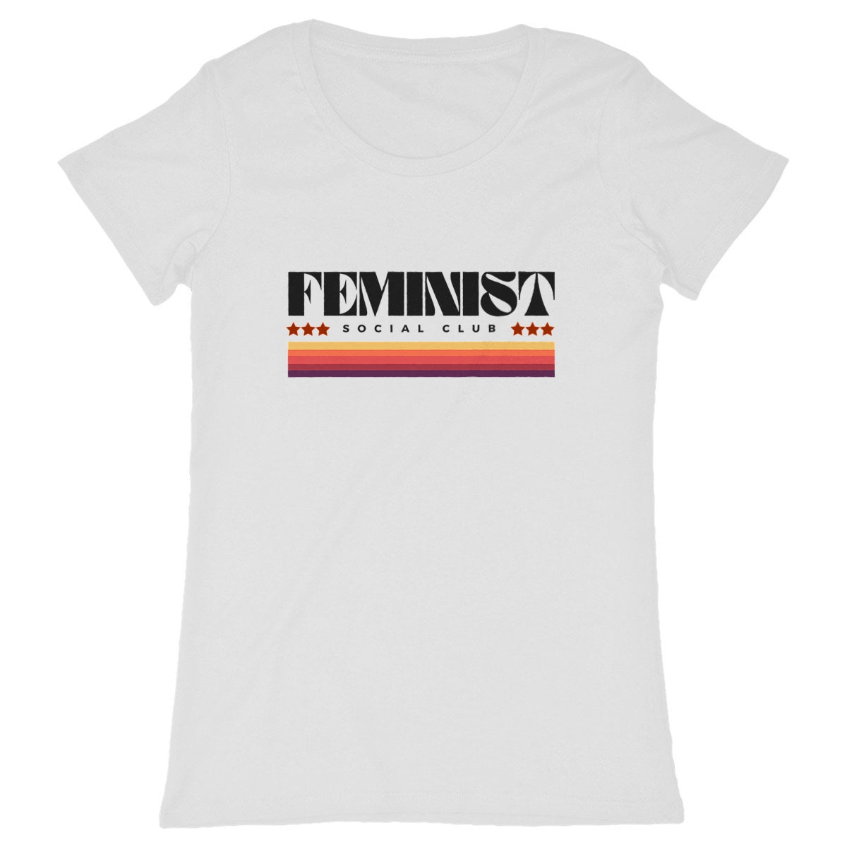 T-Shirt Féministe - Feminist Social Club LES COLLEUSES féministe