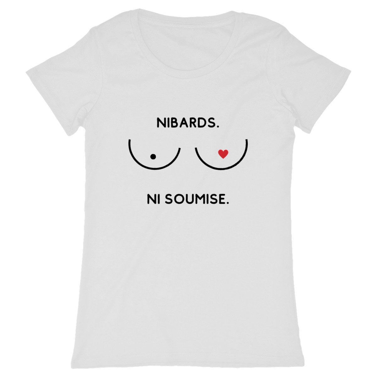 T-Shirt Féministe - Nibards Ni Soumise LES COLLEUSES féministe