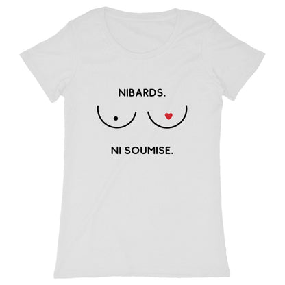 T-Shirt Féministe - Nibards Ni Soumise LES COLLEUSES féministe