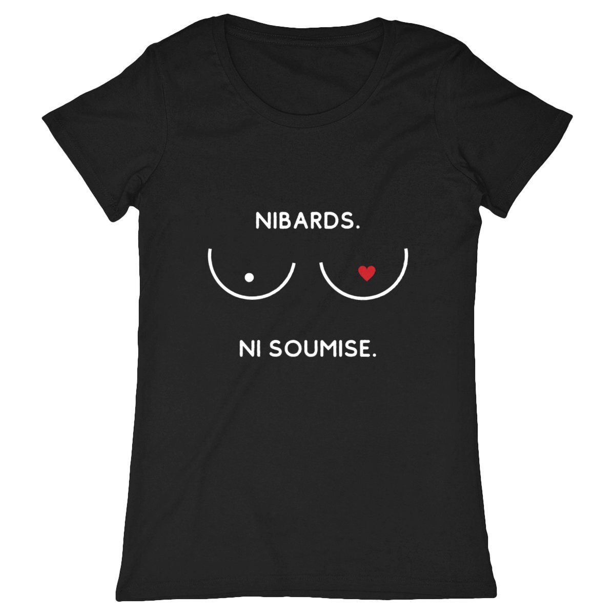 T-Shirt Féministe - Nibards Ni Soumise LES COLLEUSES féministe