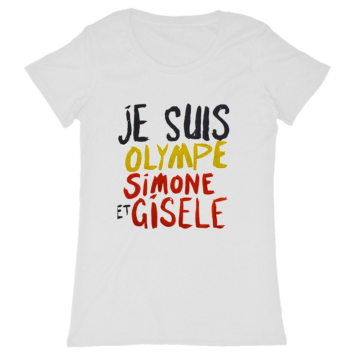 T-Shirt Féministe - Olympe, Simone et Gisele LES COLLEUSES féministe