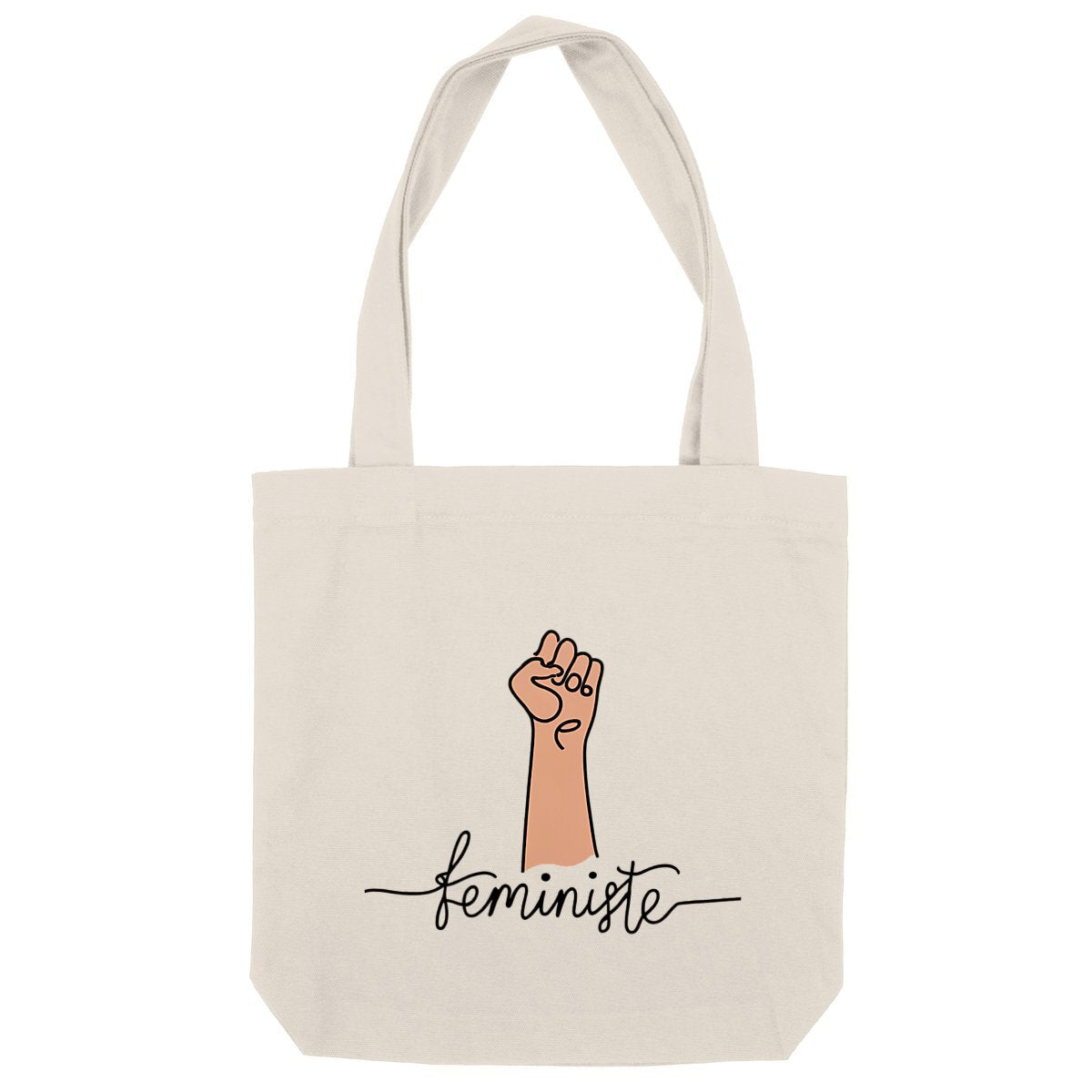 Tote bag Féministe - Féministe Poing LES COLLEUSES féministe