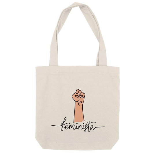 Tote bag Féministe - Féministe Poing LES COLLEUSES féministe